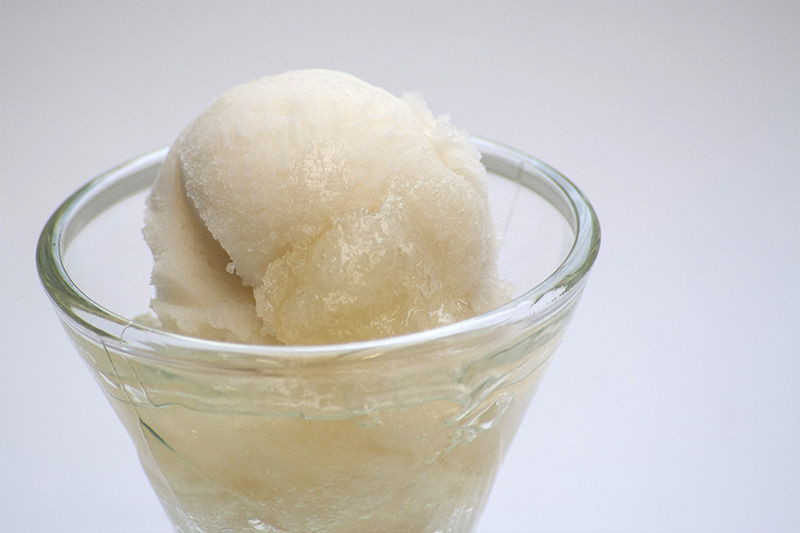 Sorbet de marc de cava
